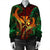 Hawaii Shark Polynesian Tropical Bomber Jacket - Red - AH - Polynesian Pride