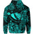 Hawaii State Fish: Humuhumu Nukunuku Apuaa Polynesian Zip Hoodie Unique Style Turquoise LT8 - Polynesian Pride