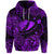 Custom Hawaii State Fish: Humuhumu Nukunuku Apuaa Polynesian Hoodie Unique Style Purple LT8 - Polynesian Pride