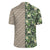 Hawaii Summer Plumerias Flowers Palm Tree Monstera Leaves Lauhala Moiety Hawaiian Shirt - Polynesian Pride