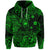 Custom Hawaii Surfing Polynesian Hoodie Unique Style Green LT8 - Polynesian Pride