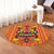 Hawaii Tiki Pattern Round Carpet - AH - Polynesian Pride