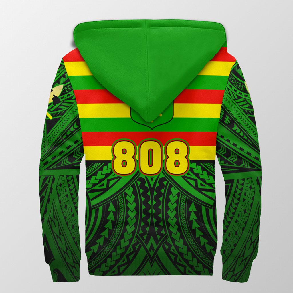 Hawaii - Hawaiian Kanaka Maoli Sherpa Hoodie - Speaka Style - AH - Polynesian Pride