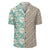 Hawaii Tropical Blue Lauhala Moiety Hawaiian Shirt - Polynesian Pride