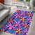 Hawaii Tropical Flowers Pink Area Rug - AH - Polynesian Pride