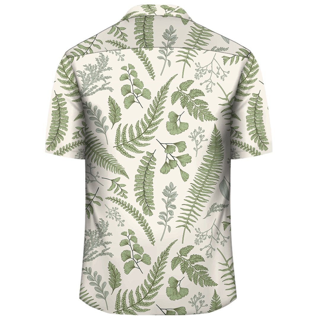 Hawaii Tropical Green Pattern Hawaiian Shirt - Polynesian Pride