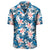 Hawaii Tropical Hibiscus Blue Hawaiian Shirt - Polynesian Pride