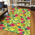 Hawaii Tropical Leaves And Flowers Area Rug - AH - Polynesian Pride