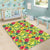 Hawaii Tropical Leaves And Flowers Area Rug - AH - Polynesian Pride