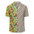 Hawaii Tropical Leaves And Flowers Lauhala Moiety Hawaiian Shirt - Polynesian Pride