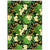 Hawaii Tropical Leaves And Plumeria Area Rug - AH Luxurious - Polynesian Pride