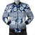 Hawaii Tropical Pattern Bomber Jacket - AH Black Unisex - Polynesian Pride