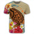 Hawaii Tropical Turtle Hibiscus and Plumeria T Shirt - Polynesian Pride