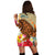 Hawaii Tropical Turtle Hibiscus And Plumeria Hoodie Dress - AH - Polynesian Pride