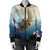 Hawaii Turtle And Jellyfish In Deep Sea Moana Bomber Jacket - AH - Polynesian Pride