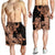 Hawaii Turtle Men's Shorts Polynesian Hibiscus Art Organe - AH - Polynesian Pride