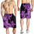 Hawaii Turtle Men's Shorts Polynesian Hibiscus Art Pink - AH - Polynesian Pride