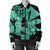 Hawaii Turtle Bomber Jacket Polynesian Hibiscus Art Ver 2.0 Turquoise - AH - Polynesian Pride