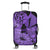 Hawaii Turtle Luggage Covers Polynesian Hibiscus Art Ver 2.0 Violet - AH Black - Polynesian Pride