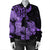 Hawaii Turtle Bomber Jacket Polynesian Hibiscus Art Violet - AH - Polynesian Pride