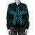 Hawaii Turtle Fixed Blue Bomber Jacket AH - Polynesian Pride