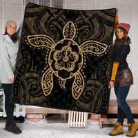 Hawaii Turtle Fixed Gold Premium Quilts AH - Polynesian Pride