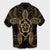 Hawaii Turtle Fixed Gold Hawaiian Shirt AH - Polynesian Pride