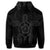 Hawaiian Turtle Fixed Gray Hoodie - Polynesian Pride