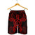 Hawaii Turtle Fixed Red Men's Shorts AH - Polynesian Pride