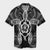 Hawaii Turtle Fixed White Hawaiian Shirt AH Unisex Black - Polynesian Pride