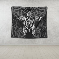 Hawaii Turtle Fixed White Tapestry AH - Polynesian Pride