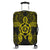 Hawaii Turtle Fixed Yellow Luggage Covers AH Black - Polynesian Pride