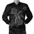 Hawaii Turtle Flower Polynesian Bomber Jacket - Gray - AH Black Unisex - Polynesian Pride