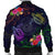 Hawaii Turtle Hibiscus Bomber Jacket - Day Style - AH - Polynesian Pride