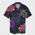 Hawaii Turtle Hibiscus Hawaiian Shirt - Day Style - AH Unisex Black - Polynesian Pride