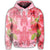 Hawaiian Turtle Hibiscus Hoodie Pink Style - Polynesian Pride