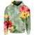 Custom Hawaii Turtle Hibiscus Hoodie Tink Style - Polynesian Pride