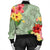 Hawaii Turtle Hibiscus Bomber Jacket - Tink Style - AH - Polynesian Pride