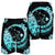 Hawaii Turtle Hibiscus Map Polynesian Men's Shorts Turquoise - AH - Polynesian Pride