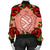 Hawaii Turtle Hibiscus Pink Bomber Jacket - Fide Style - AH - Polynesian Pride