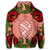 Hawaiian Turtle Hibiscus Pink Hoodie Fide Style - Polynesian Pride