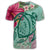 Hawaii Turtle Hibiscus Plumeria T Shirt Hug Style - Polynesian Pride