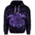 Hawaiian Turtle Hibiscus Polynesian Hoodie Full Style Purple - Polynesian Pride