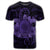 Hawaii Turtle Hibiscus Polynesian T Shirt Full Style Purple - Polynesian Pride