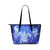 Personalized - Hawaii Turtle Jellyfish Coral Galaxy Small Leather Tote - Polynesian Pride