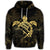 Hawaiian Turtle Kanaka Golden Hoodie - Polynesian Pride