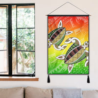 Hawaii Turtle Kanaka Maoli Hanging Poster - AH - Polynesian Pride