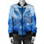 Hawaii Turtle Kanaka Plumeria Polynesian Bomber Jacket Blue - AH - Polynesian Pride