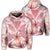 Hawaiian Turtle Kanaka Plumeria Polynesian Hoodie Pink Unisex Art - Polynesian Pride