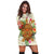 Hawaii Turtle Life Hibiscus Design Hoodie Dress - AH - Polynesian Pride